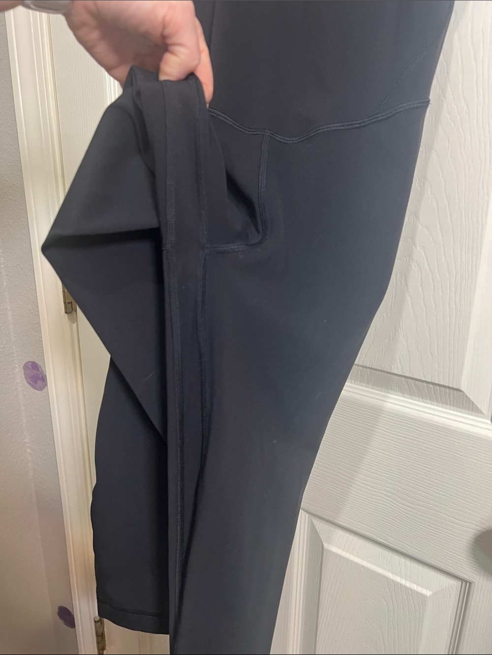 69. Lululemon black size 6 align body suit 25” - Picture 10 of 10